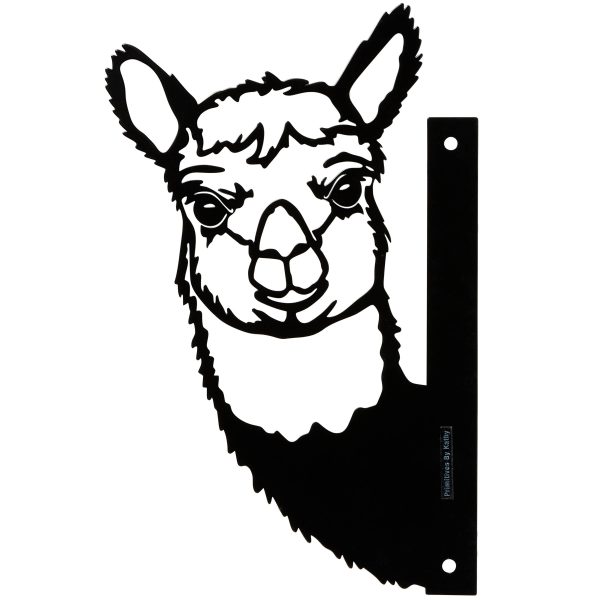 Alpaca Metal Outdoor Art