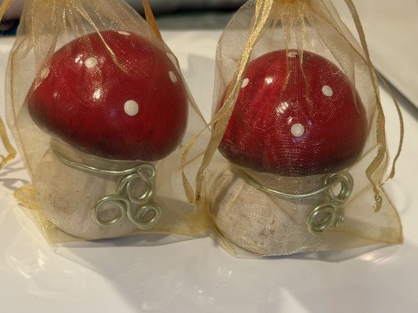 Enchanted Toadstool Figurine