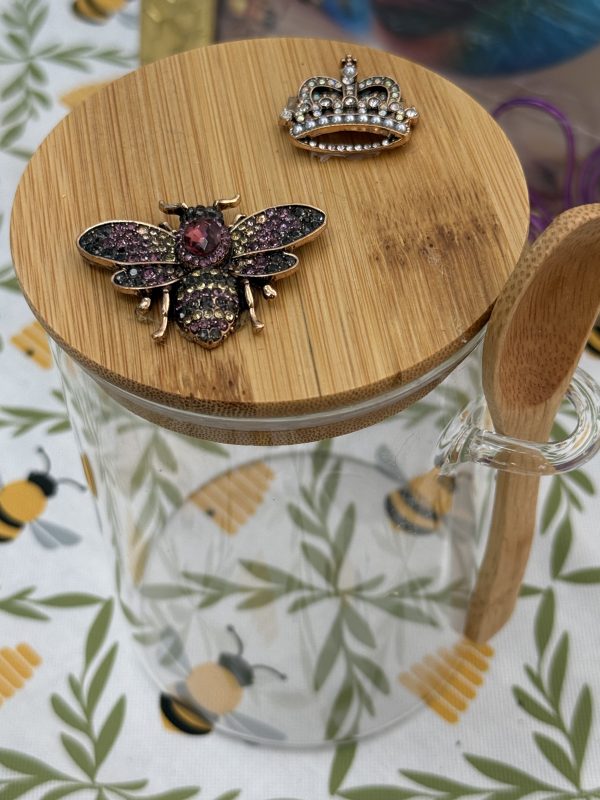 Queen Bee's Honey & Sugar Pot