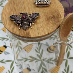 Queen Bee's Honey & Sugar Pot